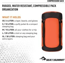 Sea To Summit Compression Sack - Small -Outdoor Camping Gear 81wWp2Xa1uL. AC SX679 2467b9e7 4db5 470a 854b 29b676809011