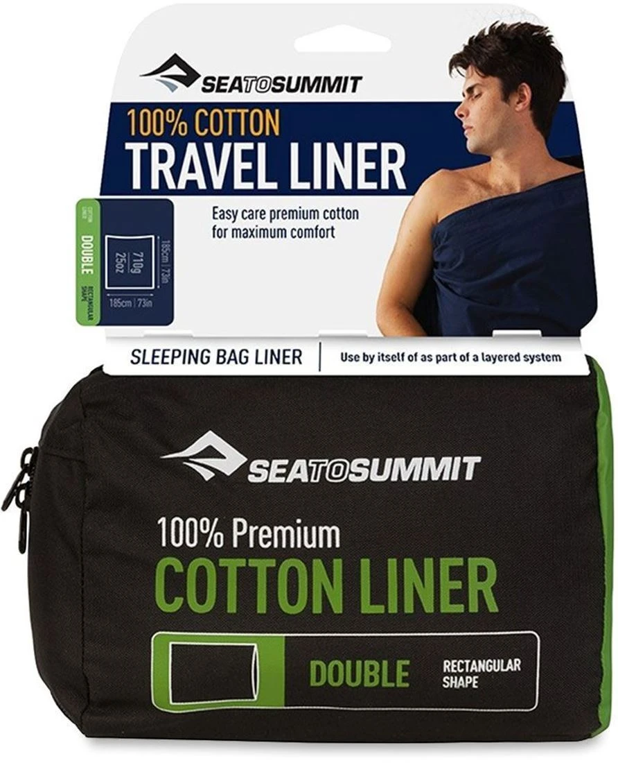 Sea To Summit Cotton Liner - Double 3 Sea To Summit Cotton Liner - Double