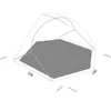 Exped Lyra II 2 Person Tent Footprint -Outdoor Camping Gear ExpedLyraFootprint 01 916046