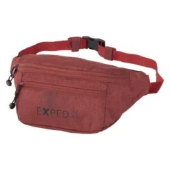 Exped Mini Belt Pouch -Outdoor Camping Gear Exped Mini Belt Pouch Burgundy Melange 670375