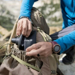 LifeStraw Peak Squeeze Bottle With Filter- 1L -Outdoor Camping Gear LifeStraw Peak Squeeze Bottle 1L Mountain Blue 06