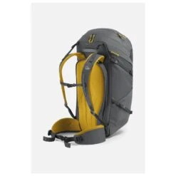 Lowe Alpine Rogue 48 Litre Climbing Daypack -Outdoor Camping Gear Lowe Alpine Rogue 48 Litre Climbing Pack Ebony Back 780892