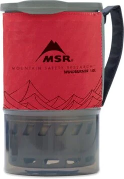 MSR WindBurner Personal Stove System -Outdoor Camping Gear MSR WindBurner Personal Stove System Together in cup2 888542