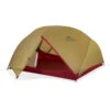MSR Hubba Hubba 1 Person Tent -Outdoor Camping Gear MSR Hubba Hubba 1P Tent Sahara 05
