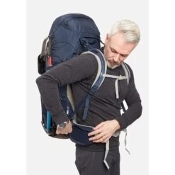 Lowe Alpine Manaslu 65-80 Litre Mens Hiking Pack -Outdoor Camping Gear Manaslu6580l 6 355198