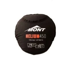 Mont Helium 450 Down Sleeping Bag - Vertical Baffles -Outdoor Camping Gear Mont Helium 450 Verticle Baffles 06 342131