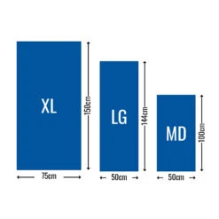 Mont Microfibre Travel Towel -Outdoor Camping Gear Mont MicrofibreTravelTowel Blue 03