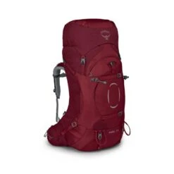 Osprey Ariel 65 Litre Womens Hiking Backpack 14 Osprey Ariel 65 Litre Womens Hiking Backpack -Outdoor Camping Gear Osprey Ariel 65 Litre Womens Hiking Backpack Claret Red 21 898905