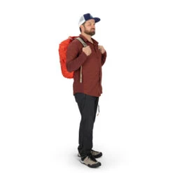 Osprey Hi-Vis Commuter Pack Raincover -Outdoor Camping Gear Osprey Hi Vis Commuter Raincover Mars Orange 04