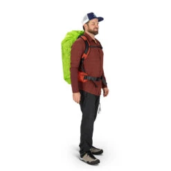 Osprey Hi-Vis Pack Raincover -Outdoor Camping Gear Osprey Hi Vis Raincover Limon Green Small 04