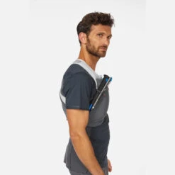 Rab Veil 2 Litre Lightweight Running Vest -Outdoor Camping Gear RAB Veil 2 Litre Lightweight Running Vest Gargoyle Graphene 03