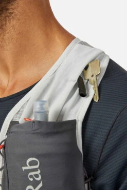 Rab Veil 2 Litre Lightweight Running Vest -Outdoor Camping Gear RAB Veil 2 Litre Lightweight Running Vest Gargoyle Graphene 06