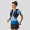 Salomon Adv Skin 12L Womens Set Running Vest With Flask - Black/Ebony -Outdoor Camping Gear Salomon Adv Skin 12 WomensRunningVest Black 02