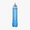 Salomon Soft Running Flask 500ml/17oz 42 Clear Blue -Outdoor Camping Gear Salomon SoftRunningFlask 500ml ClearBlue