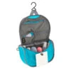 Sea To Summit Ultra-Sil Hanging Toiletry Bag - Small -Outdoor Camping Gear Sea to Summit Ultra Sil Hanging Toiletry Bag Small Blue