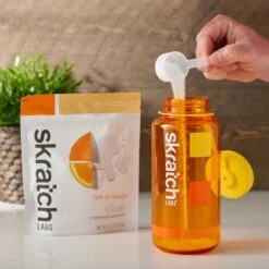 Skratch Labs Nalgene Wide Mouth Bottle - 1L -Outdoor Camping Gear Skratch Labs Clear Hydration Drink Mix Orange 02 59af91ef 2ba8 48ba 9d25 d0df696b6042