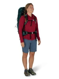 Osprey Eja 48 Litre Womens Hiking Backpack -Outdoor Camping Gear eja48 deep teal 4 806299