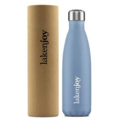 Laken LakenJoy Stainless Steel Thermo Bottle - 500ml -Outdoor Camping Gear insulated bottle 05l stainless steel lakenjoy narrow mouth 3 296665