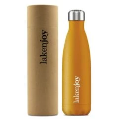 Laken LakenJoy Stainless Steel Thermo Bottle - 500ml -Outdoor Camping Gear insulated bottle 05l stainless steel lakenjoy narrow mouth 4 606856