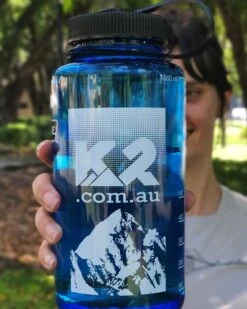 Nalgene Tritan K2 Wide Mouth Bottle - 1L -Outdoor Camping Gear waterbottles